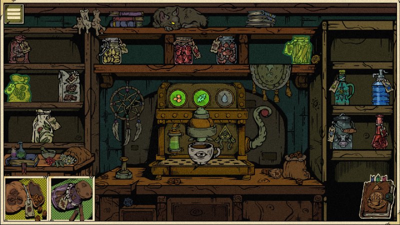 Dark Coffee процесс приготовления напитков