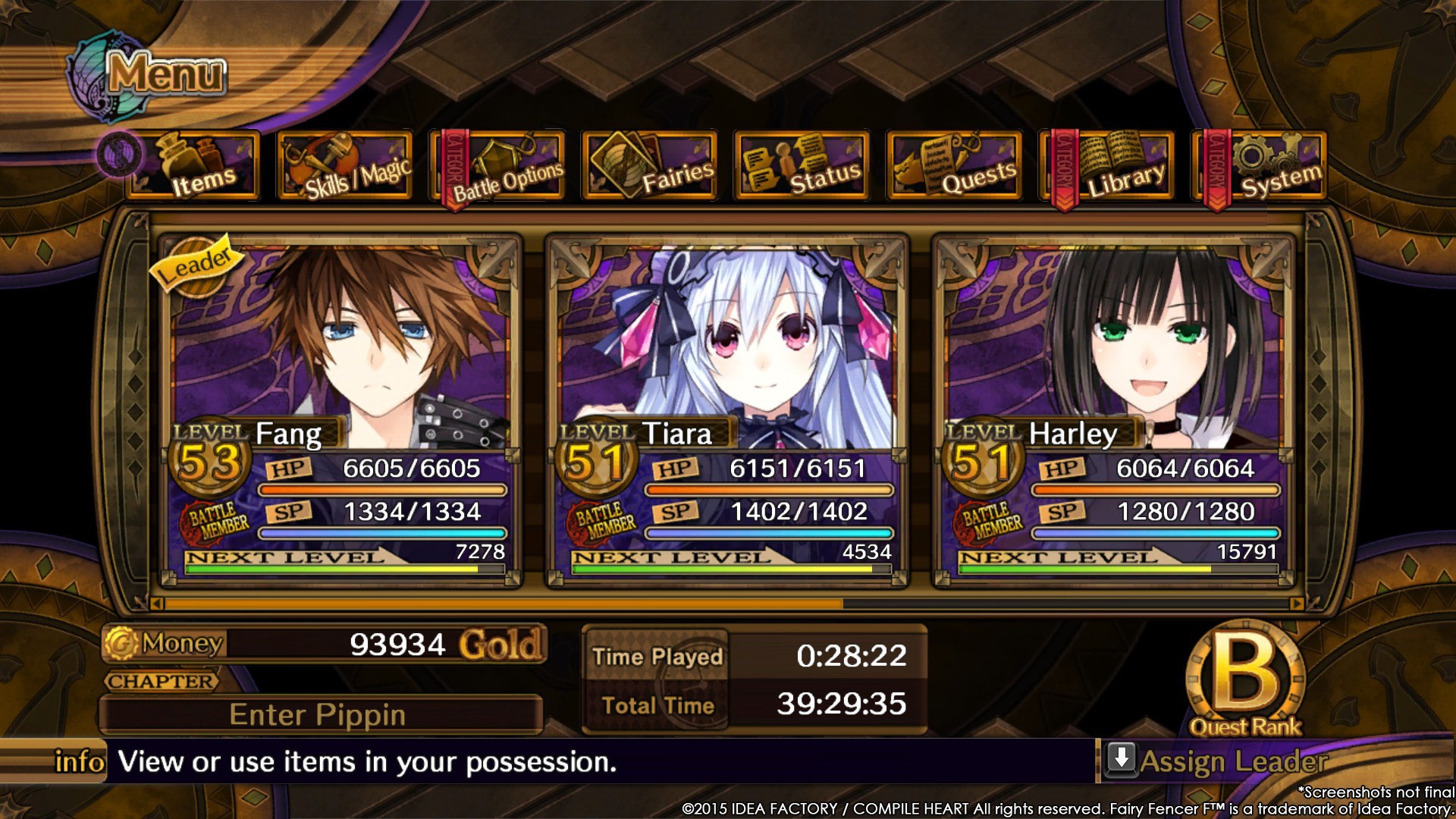 Fairy Fencer F скриншот 4