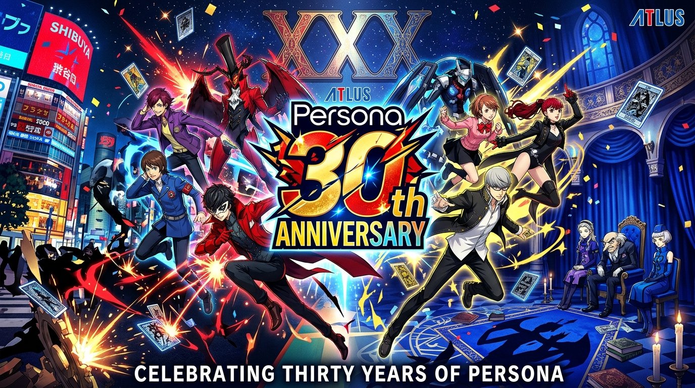 Atlus и Sega празднуют 30-летие культовой серии Persona специальным юбилейным роликом