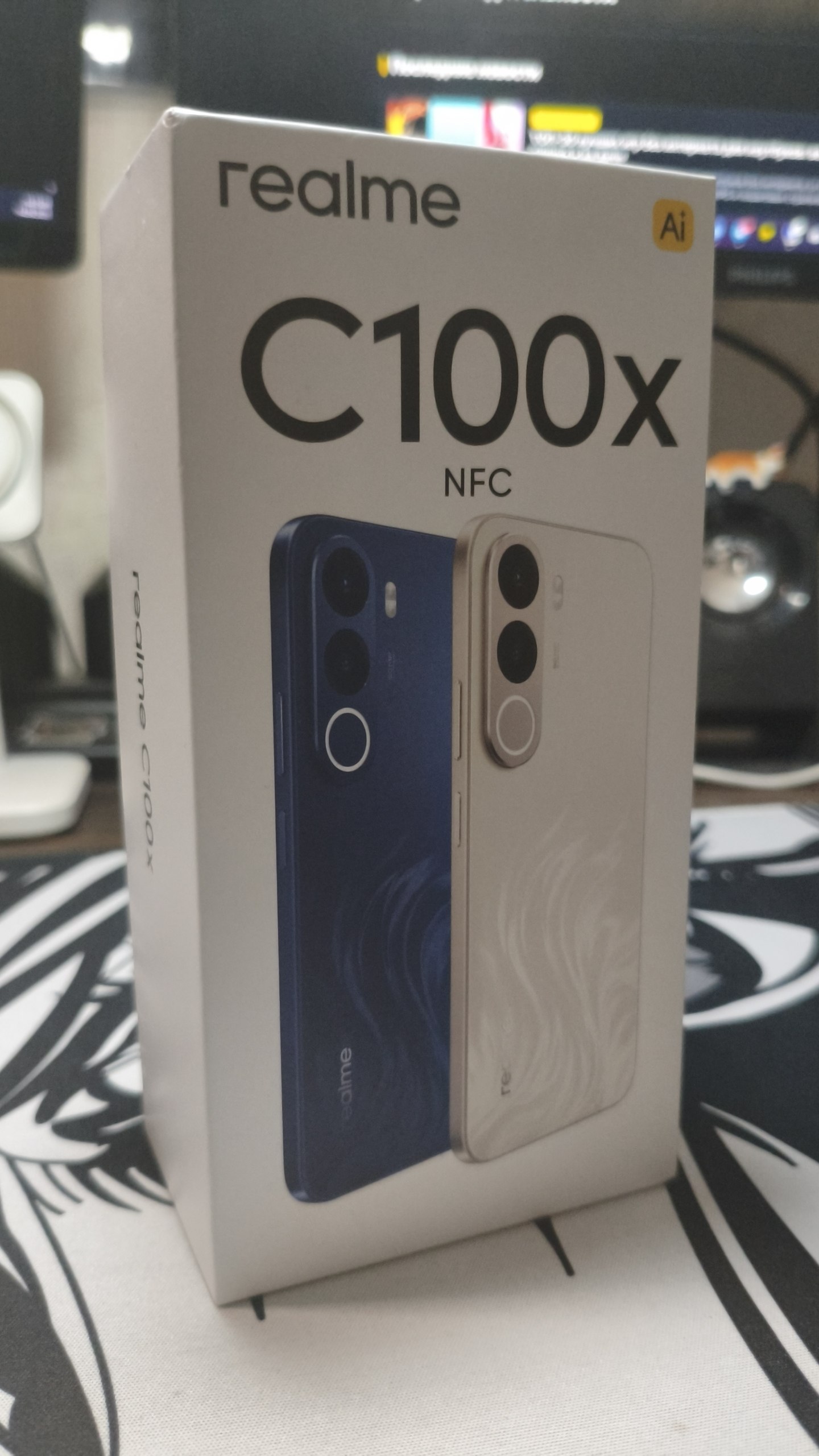 Розничная упаковка realme C100x NFC