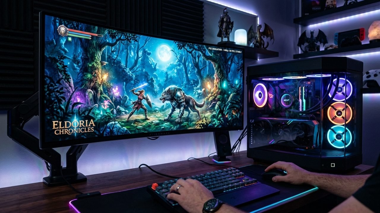 Эмулятор PS5 совершил прорыв: 6 игр уже работают при стабильных 60 FPS на ПК