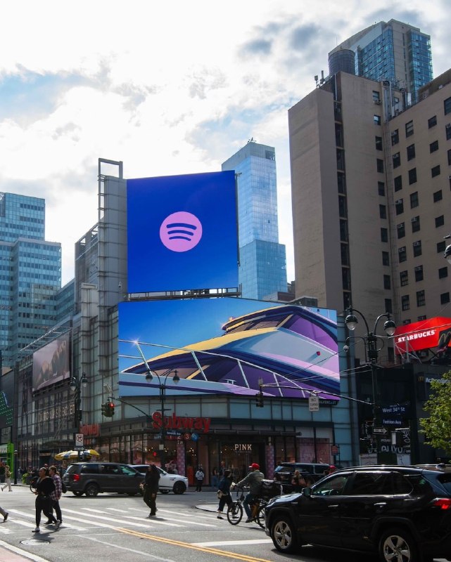 GTA VI Spotify билборд