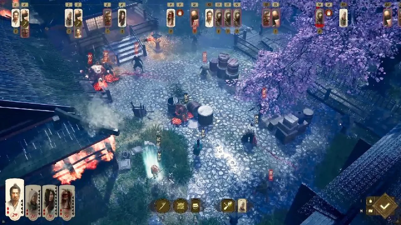 Owlcat Games показала 10 минут геймплея самурайской тактической RPG Shadow of the Road