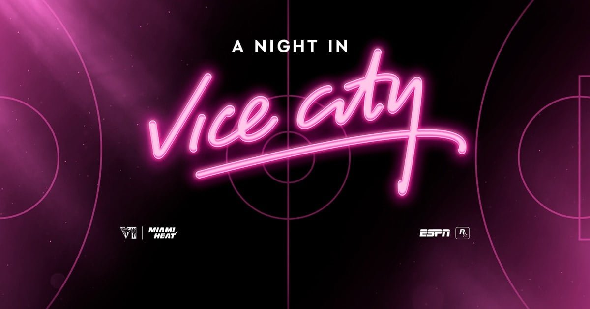 Клуб NBA Miami Heat сменит форму и название на Vice City накануне долгожданного релиза GTA 6