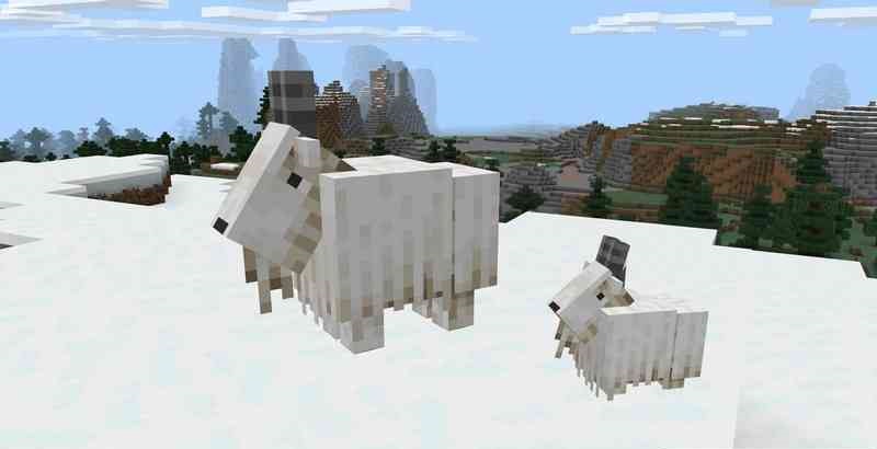 Коз в Minecraft озвучили реальные козы