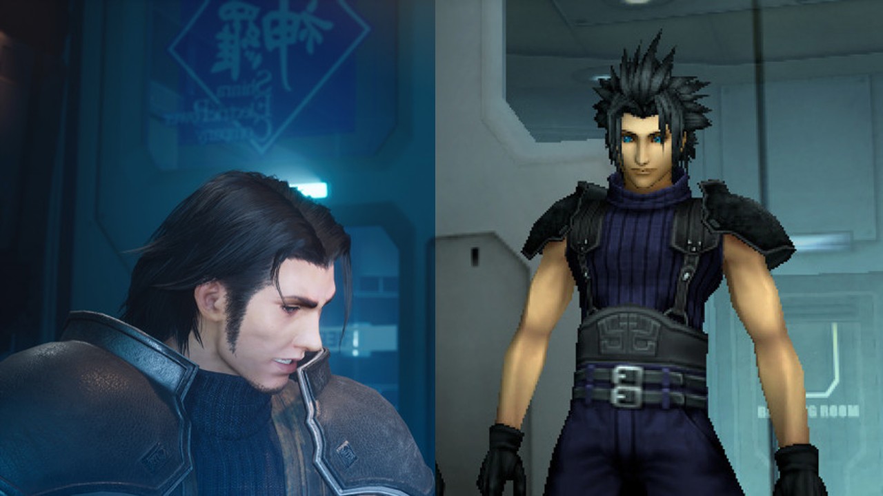 Фанаты сравнили Crisis Core: Final Fantasy VII на PSP и ремастер