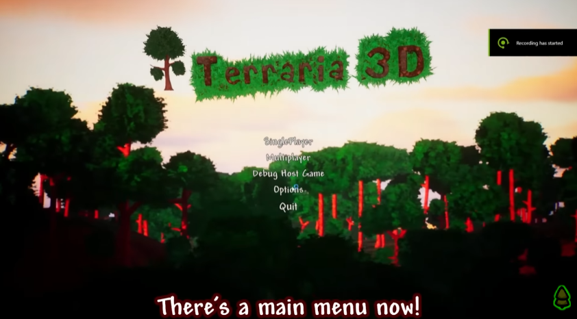 Terraria в 3D