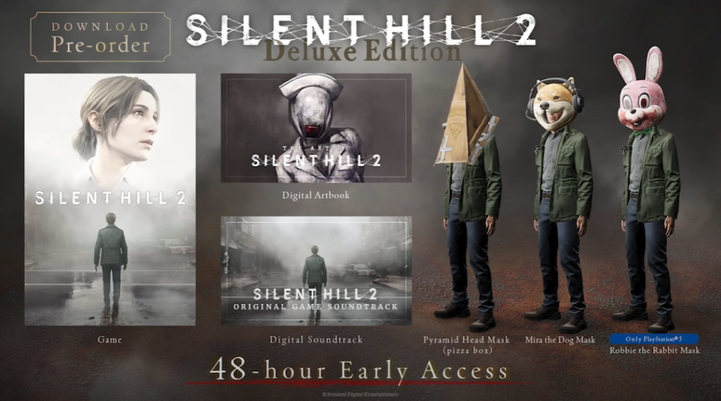 Состав Silent Hill Deluxe Edition 