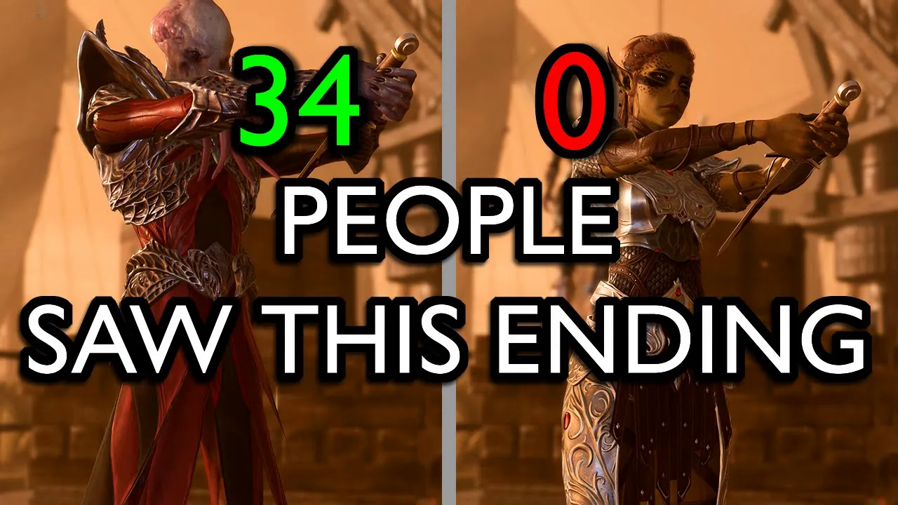 Редкая концовка Baldurʼs Gate 3