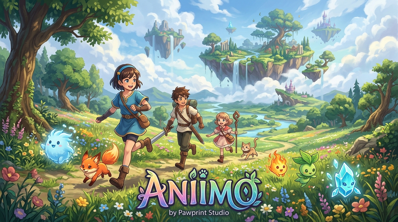Pawprint Studio представила новый геймплейный трейлер приключения с существами Aniimo