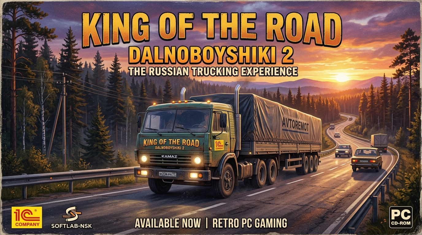 Культовая классика «Дальнобойщики 2» неожиданно вышла в Steam с поддержкой современных ПК