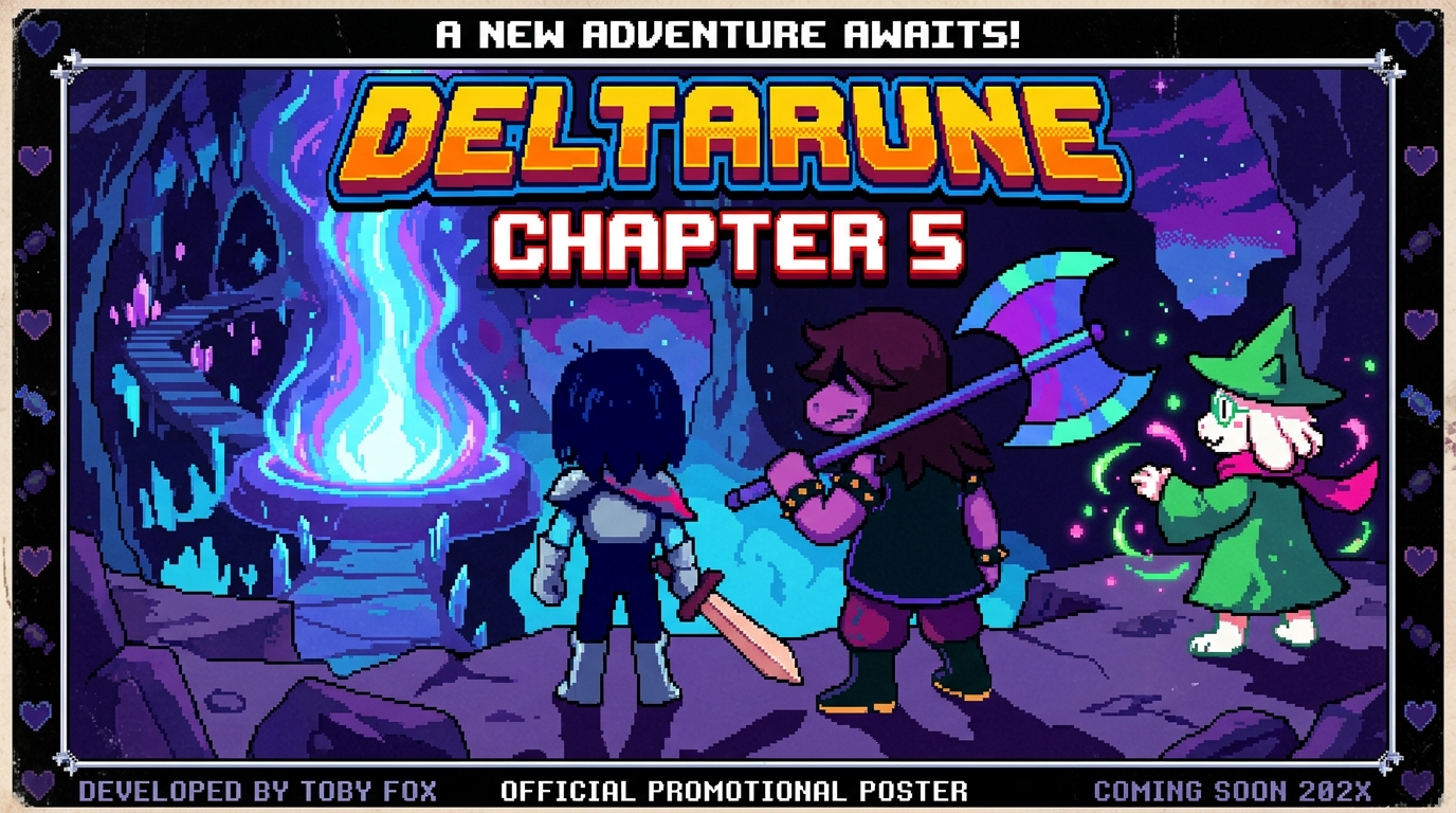 Тоби Фокс неожиданно выпустил 5 главу Deltarune и назвал её «затишьем перед бурей»