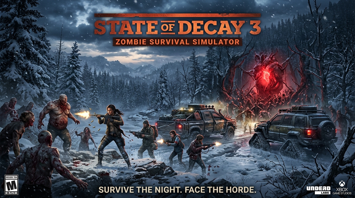 В сеть утек час альфа-геймплея State of Decay 3: исследование мира, чумные гнезда и транспорт