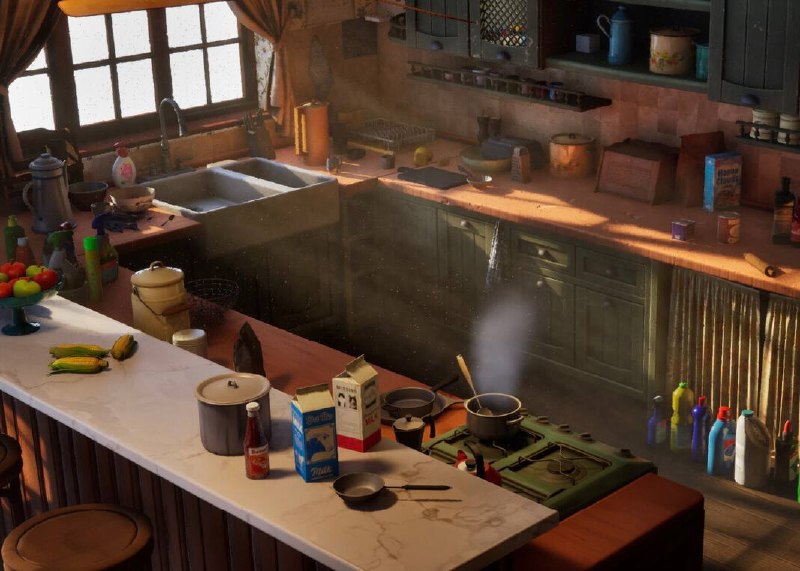 В Steam выйдет необычный платформер Salt & Soul про фарфоровую солонку и бабушкины рецепты