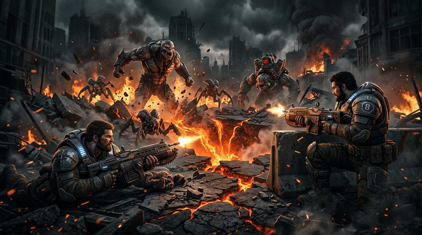 The Coalition показала трейлер Gears of War: E-Day на Unreal Engine 5 — игра получит 60 FPS с трассировкой лучей
