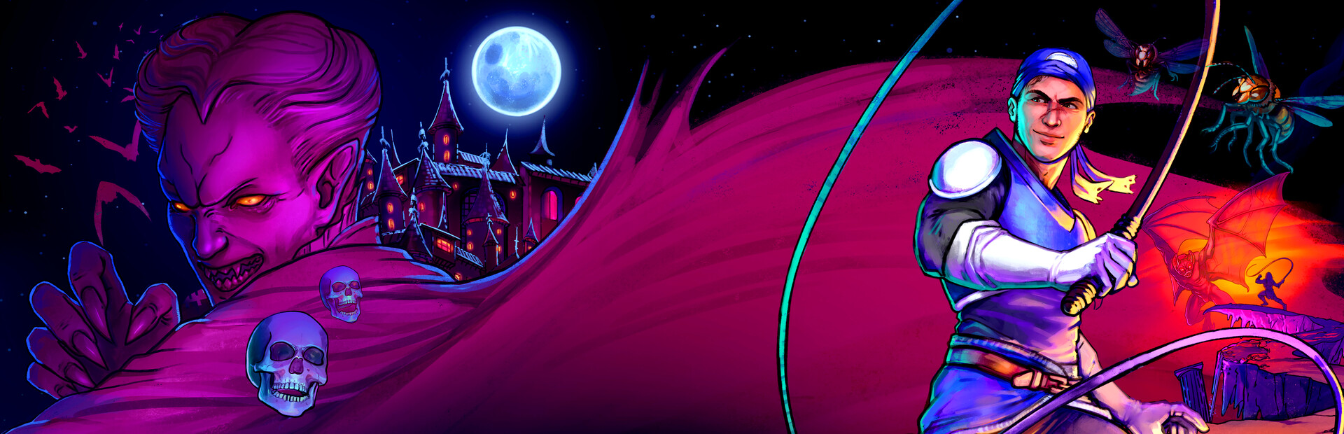 В Steam выйдет готическая экшен-метроидвания The Transylvania Adventure of Simon Quest в стиле Castlevania