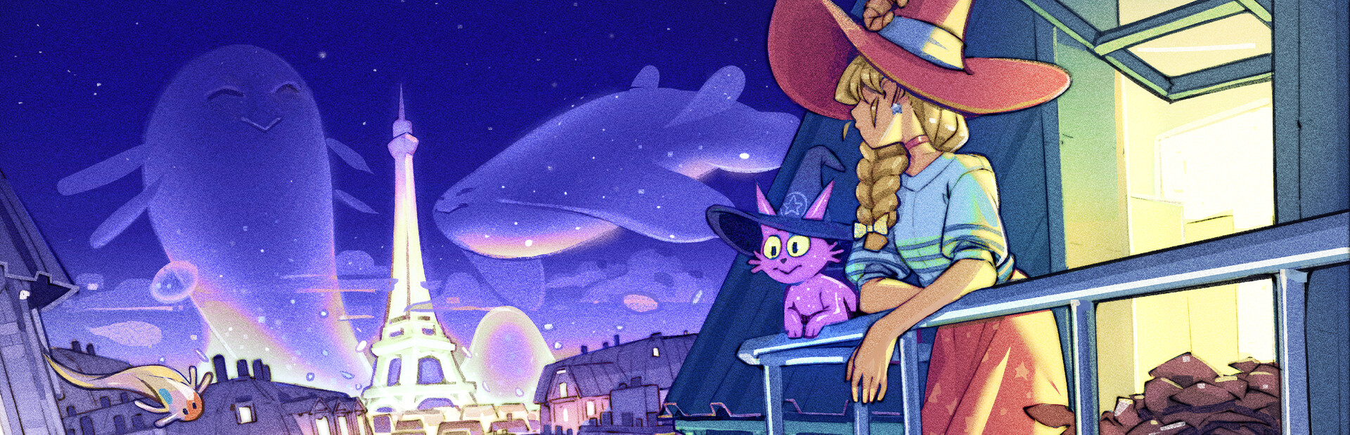 В Steam выйдет уютная сказочная RPG про ведьму-пекаря в Париже — The Witch’s Bakery